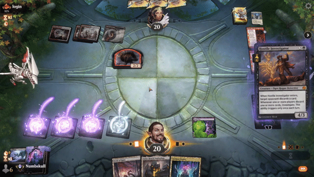Watch MTG Arena Video Replay - Mono Black Discard by Numbskull VS Boros Control by login - Explorer Traditional Ranked