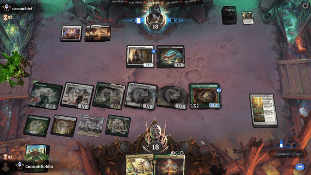 Watch MTG Arena Video Replay - Selesnya Aggro by CunicoliGoblin VS Orzhov Aggro by oceanchief - Alchemy Ranked