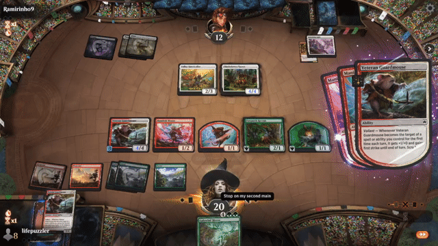 Watch MTG Arena Video Replay - Rogue by lifepuzzler VS Rogue by Ramirinho9 - Standard Tournament Match