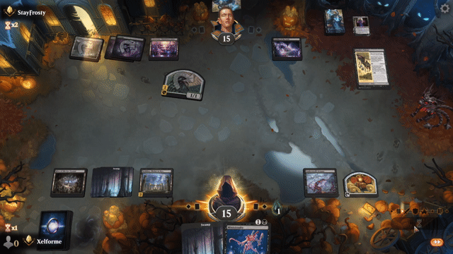 Watch MTG Arena Video Replay - Mono Black Midrange by Xelforme VS Mono Black Control by StayFrosty - Explorer Ranked